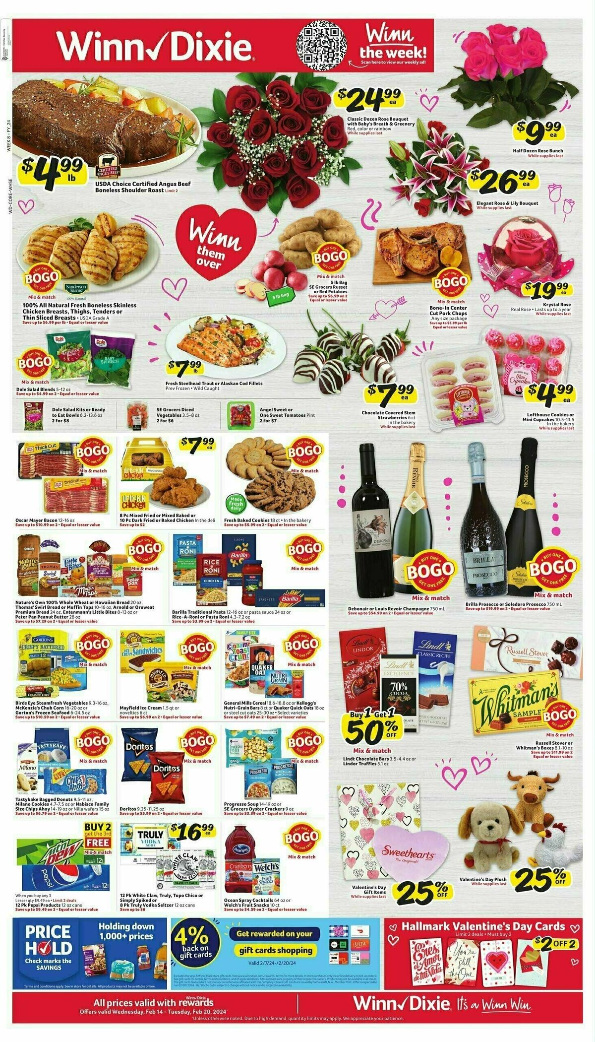 Winn-Dixie Weekly Ad from February 14