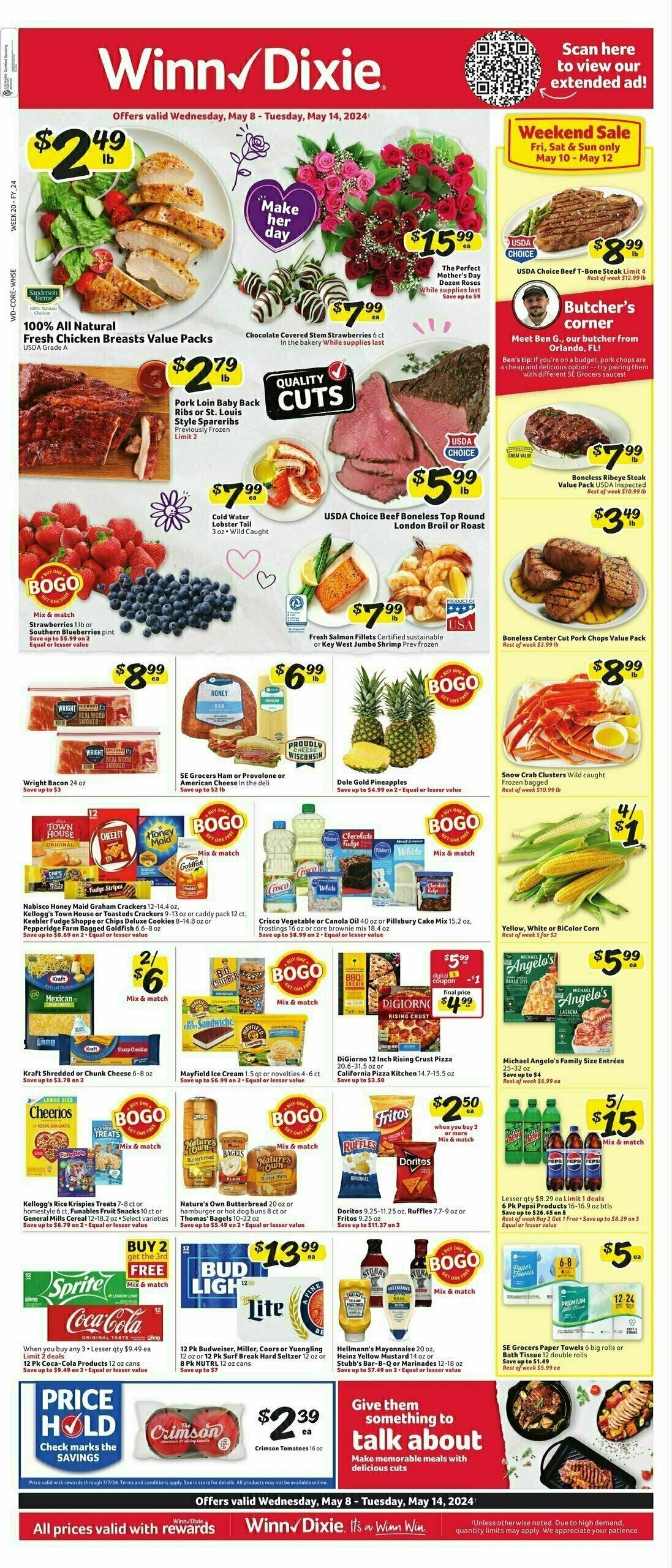 Winn-Dixie Weekly Ad from May 8