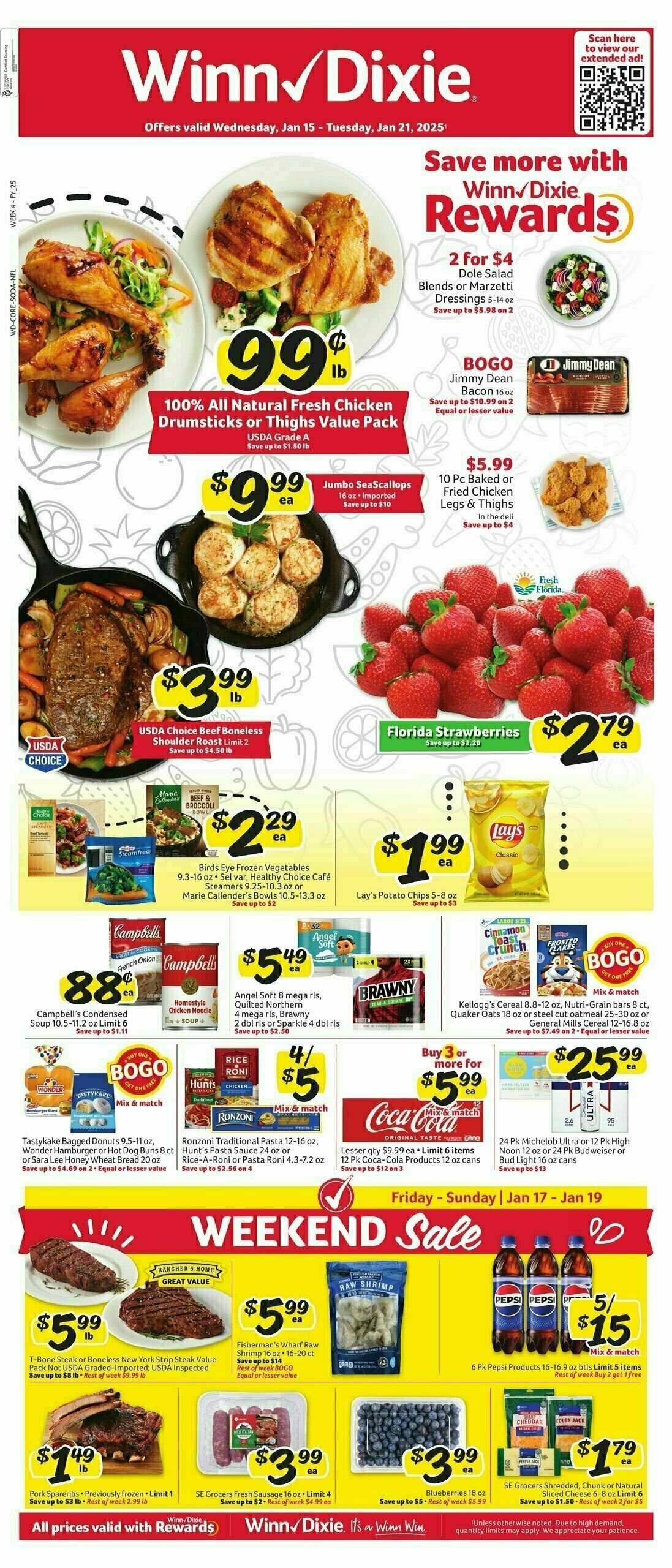 Winn-Dixie Weekly Ad from January 15