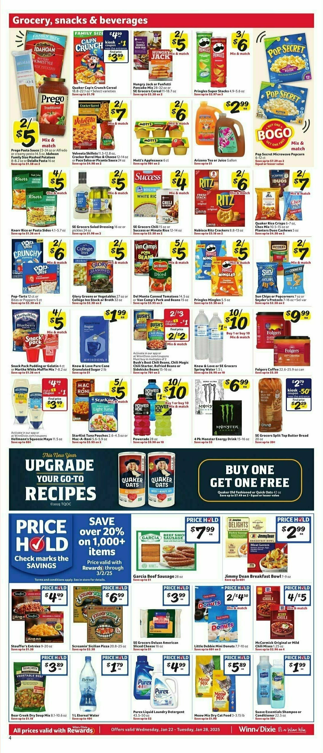 Winn-Dixie Weekly Ad from January 22
