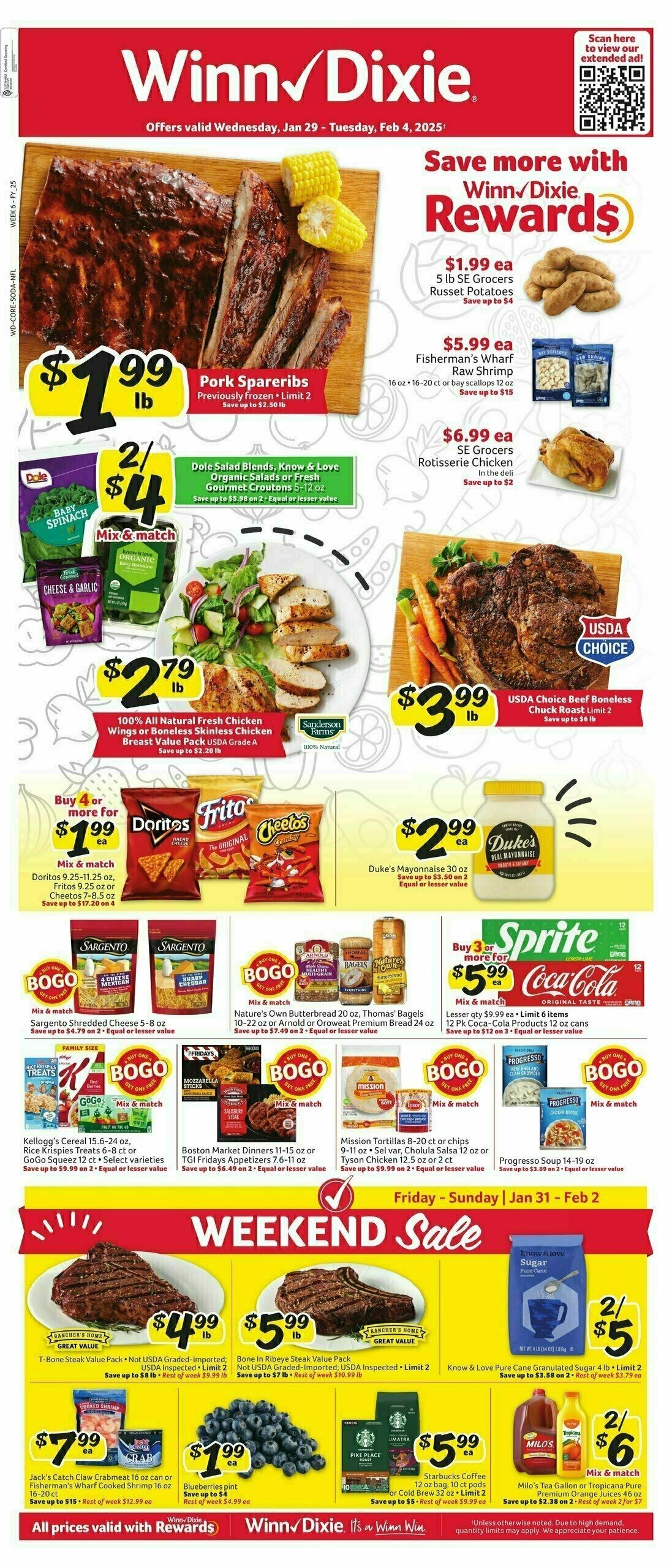 Winn-Dixie Weekly Ad from January 29