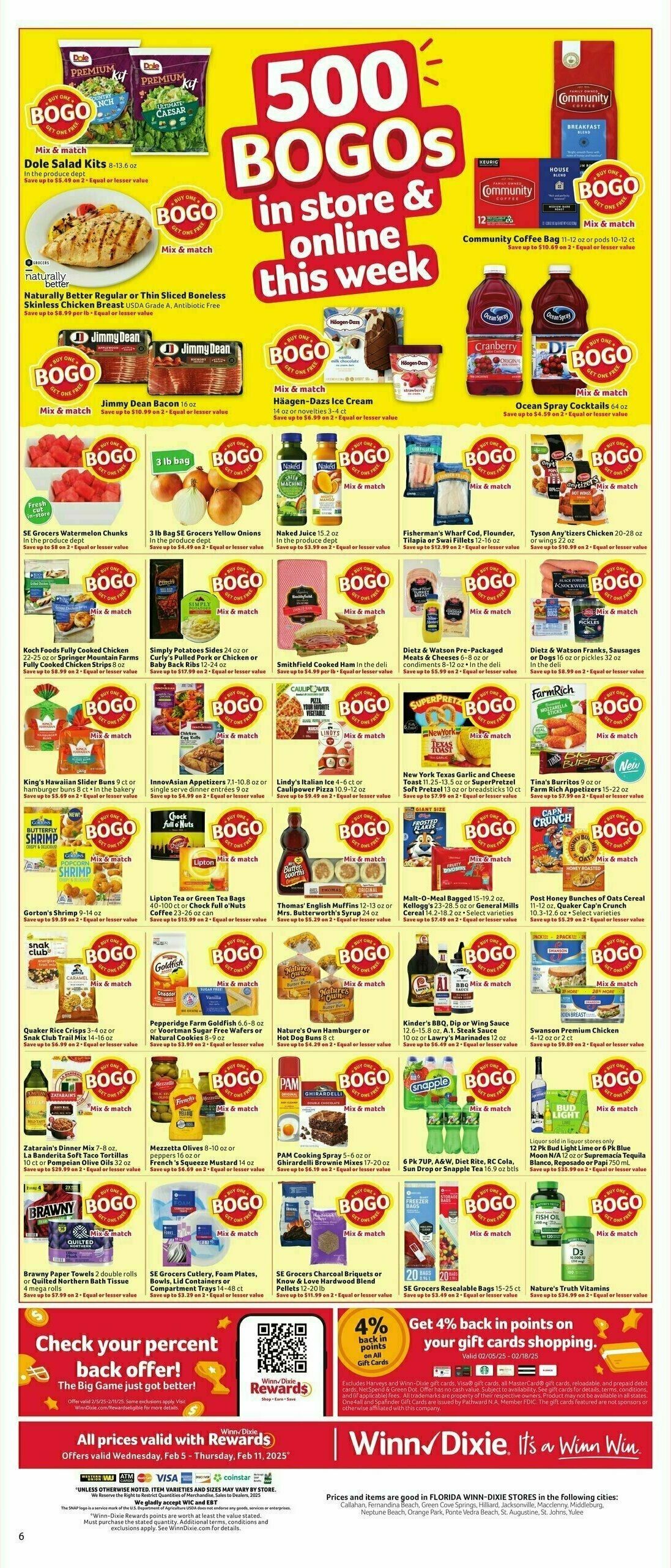 Winn-Dixie Weekly Ad from February 5