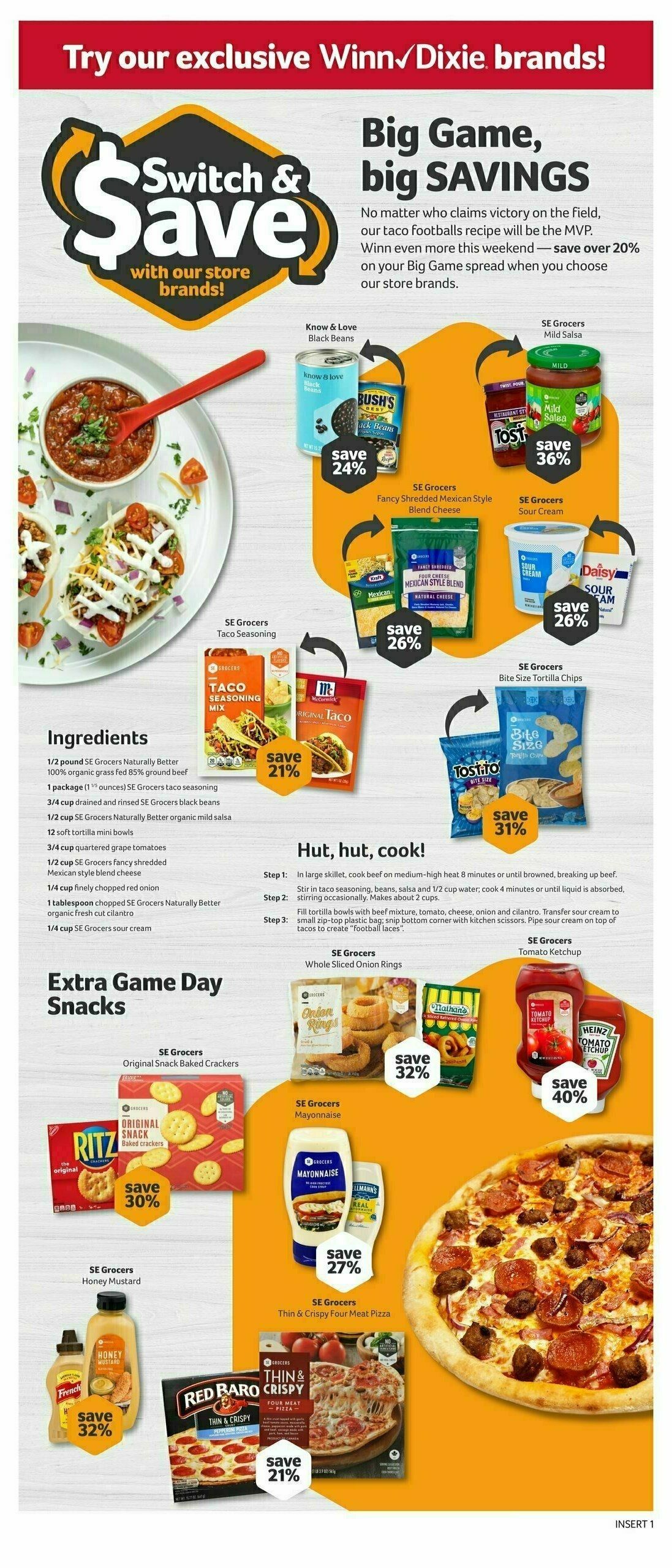 Winn-Dixie Weekly Ad from February 12