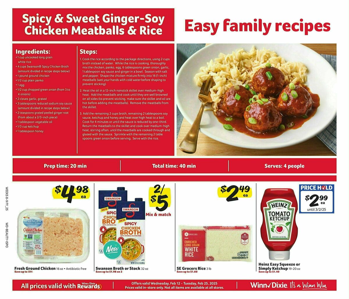 Winn-Dixie Weekly Ad from February 12