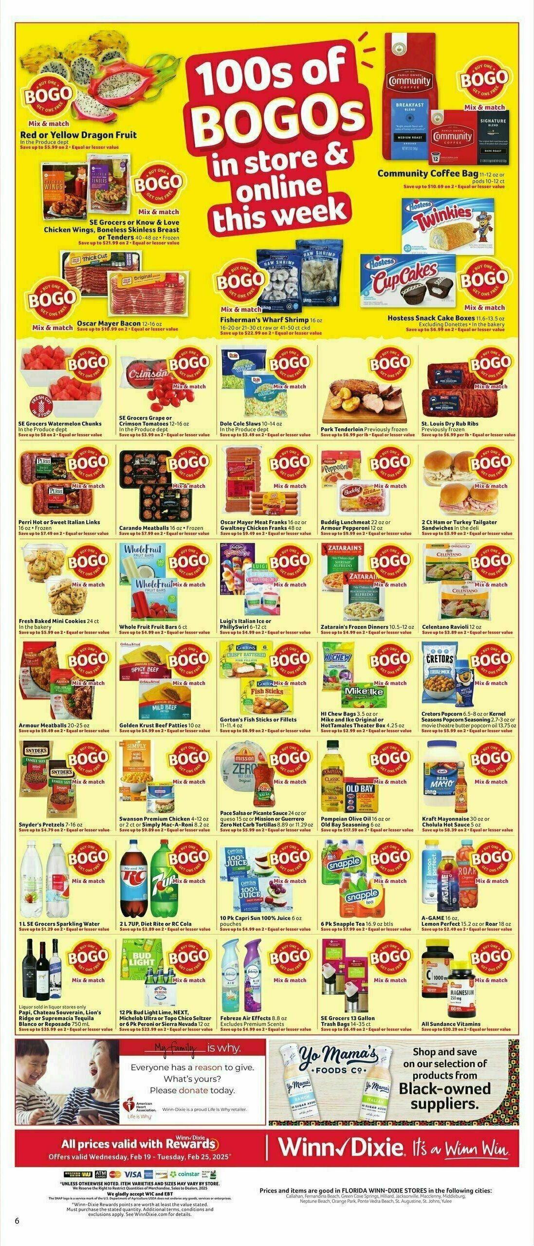 Winn-Dixie Weekly Ad from February 19