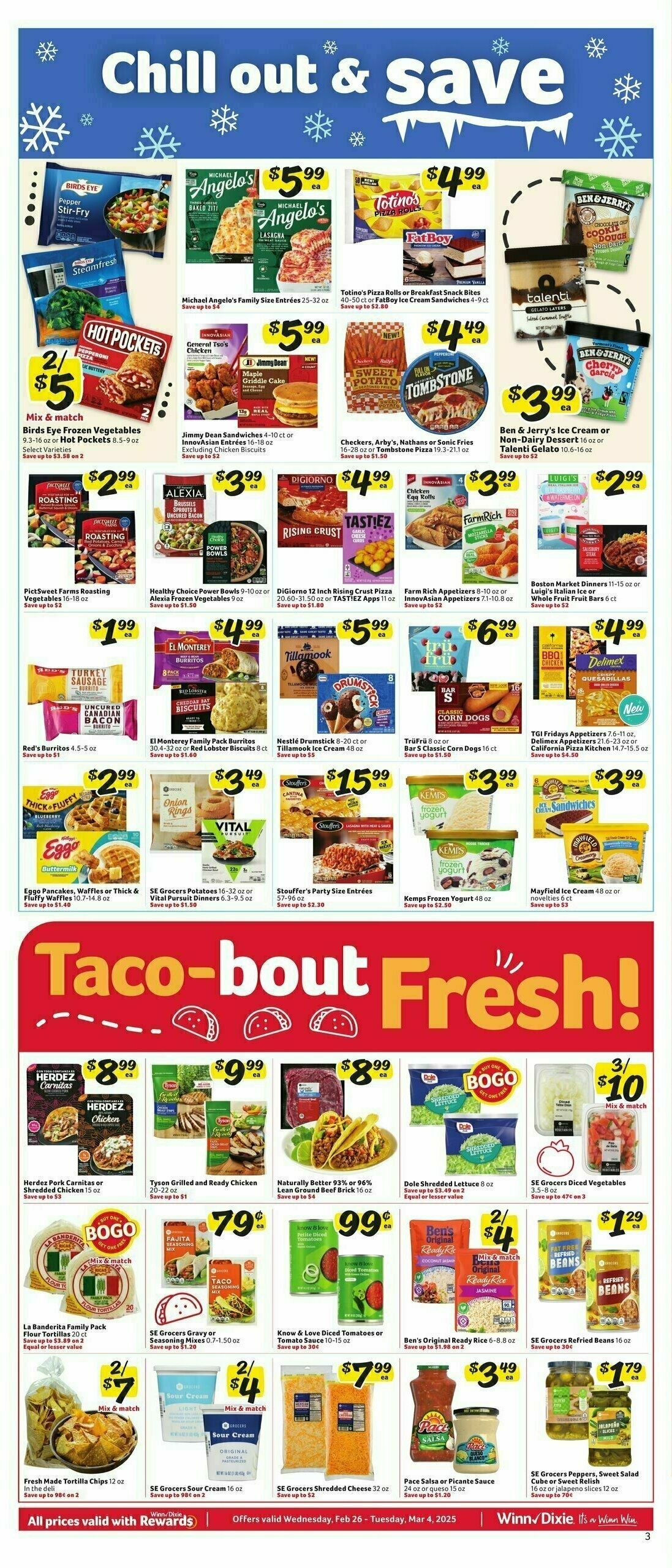 Winn-Dixie Weekly Ad from February 26