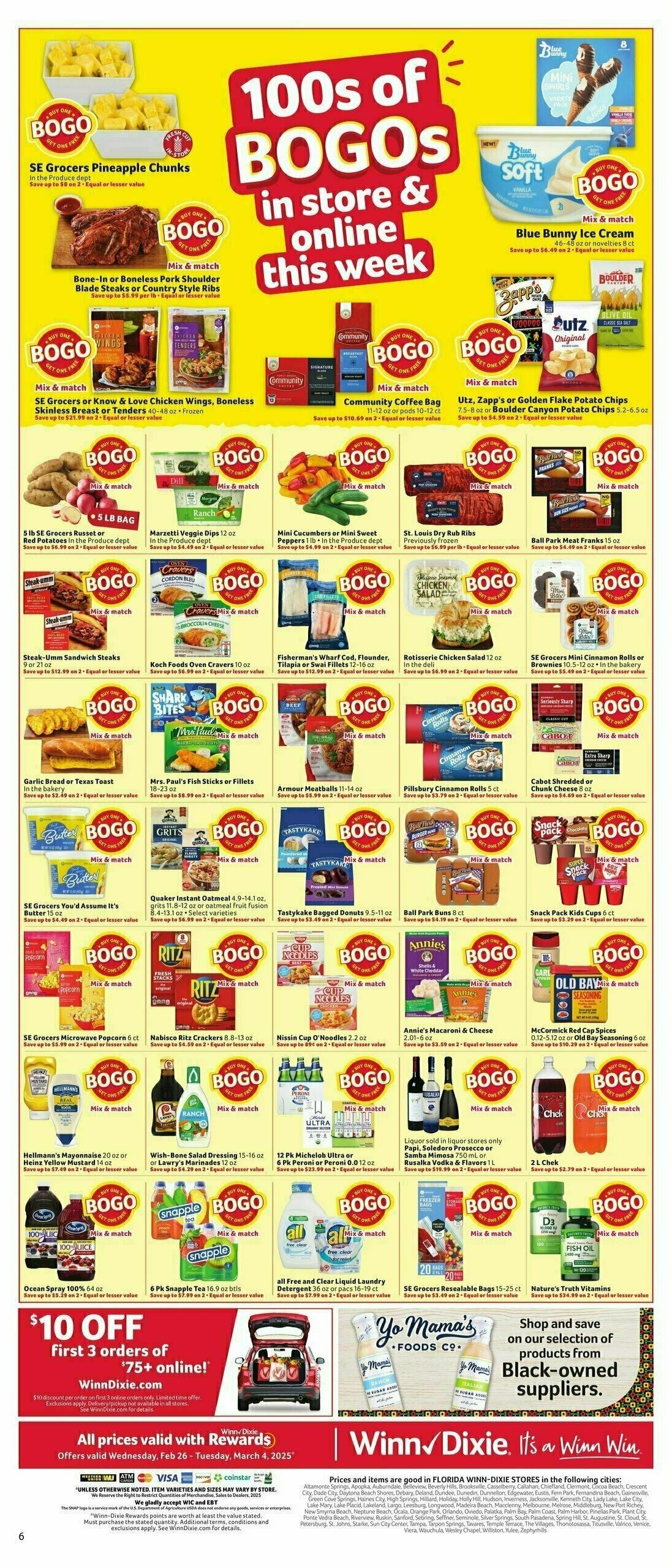 Winn-Dixie Weekly Ad from February 26