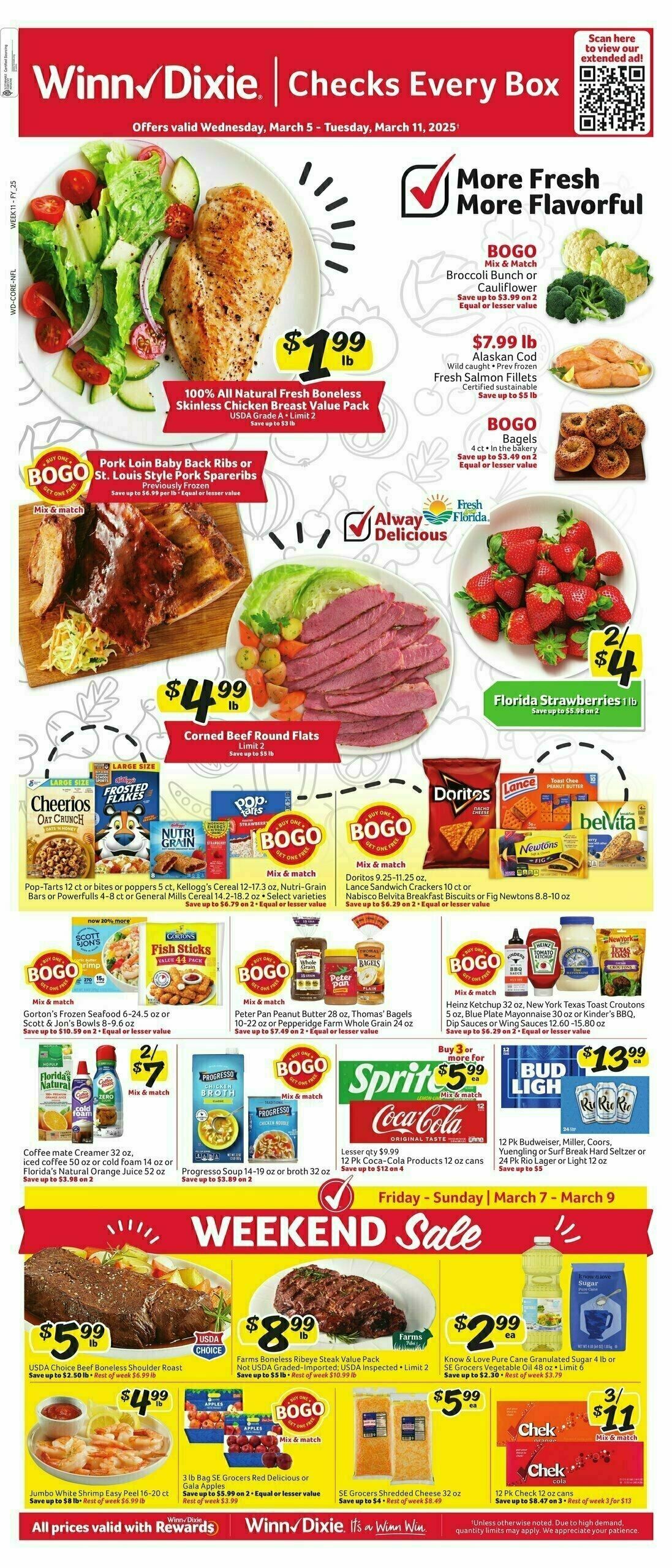Winn-Dixie Weekly Ad from March 5