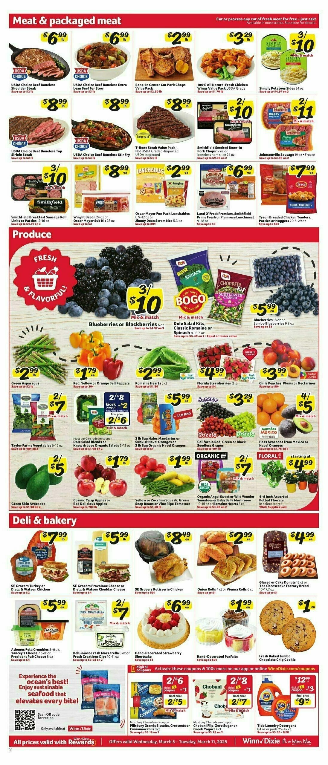 Winn-Dixie Weekly Ad from March 5
