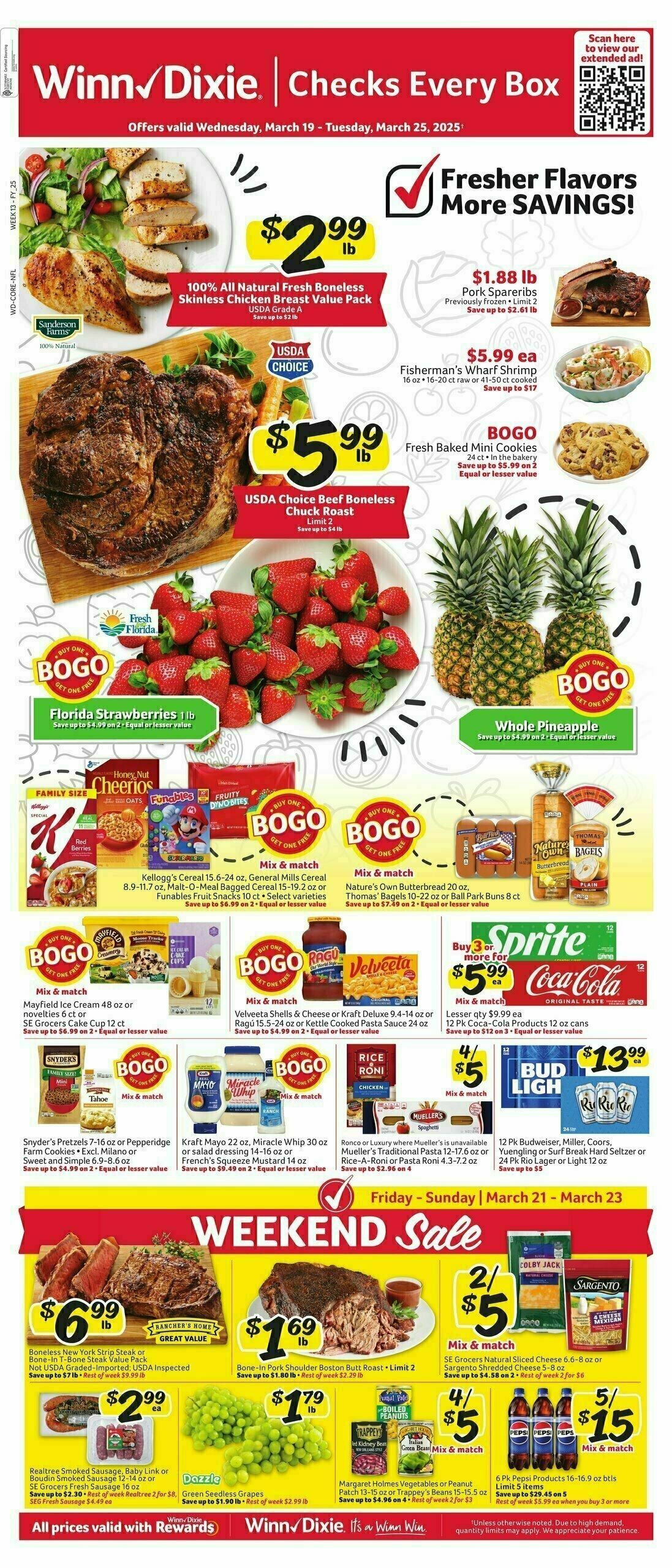 Winn-Dixie Weekly Ad from March 19