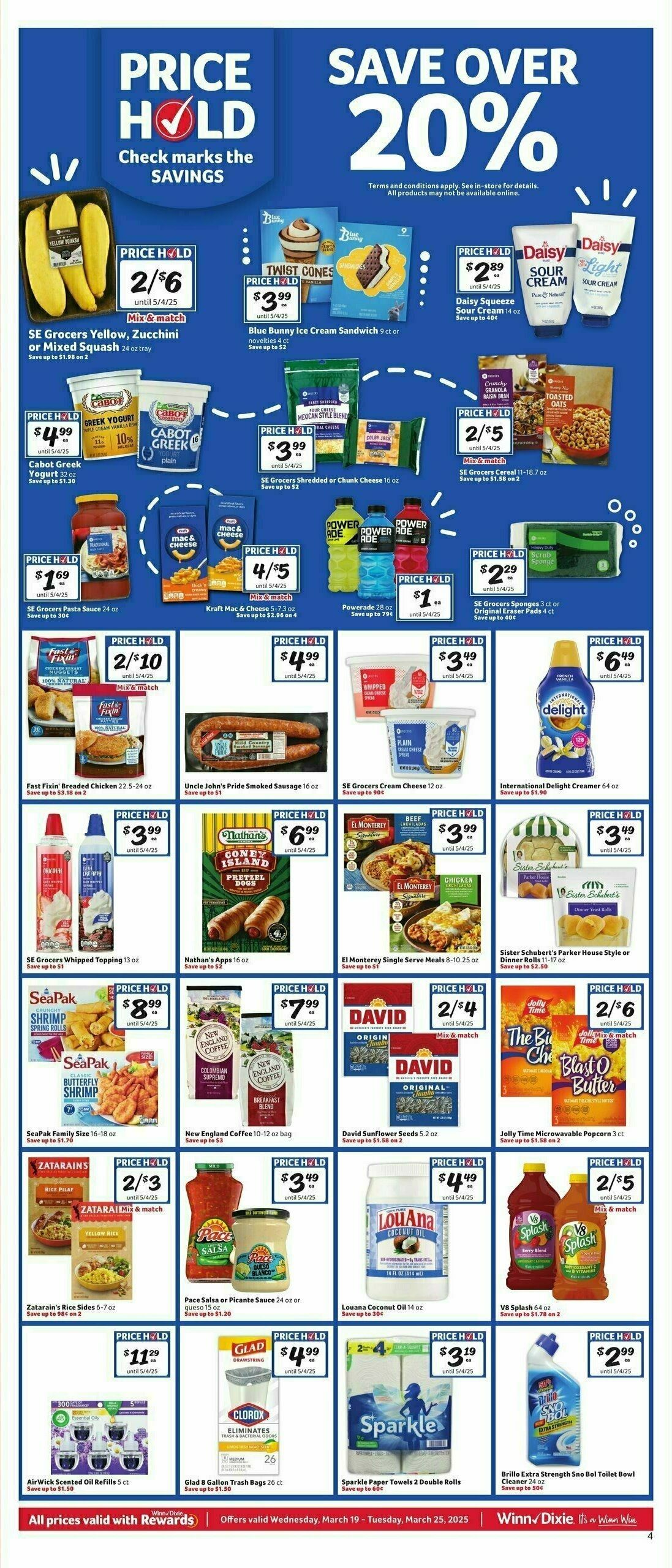 Winn-Dixie Weekly Ad from March 19