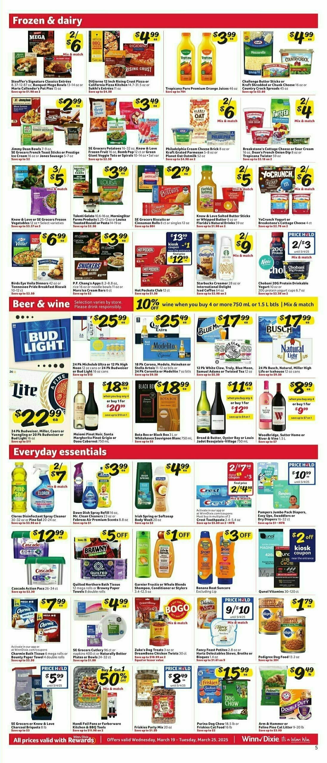 Winn-Dixie Weekly Ad from March 19