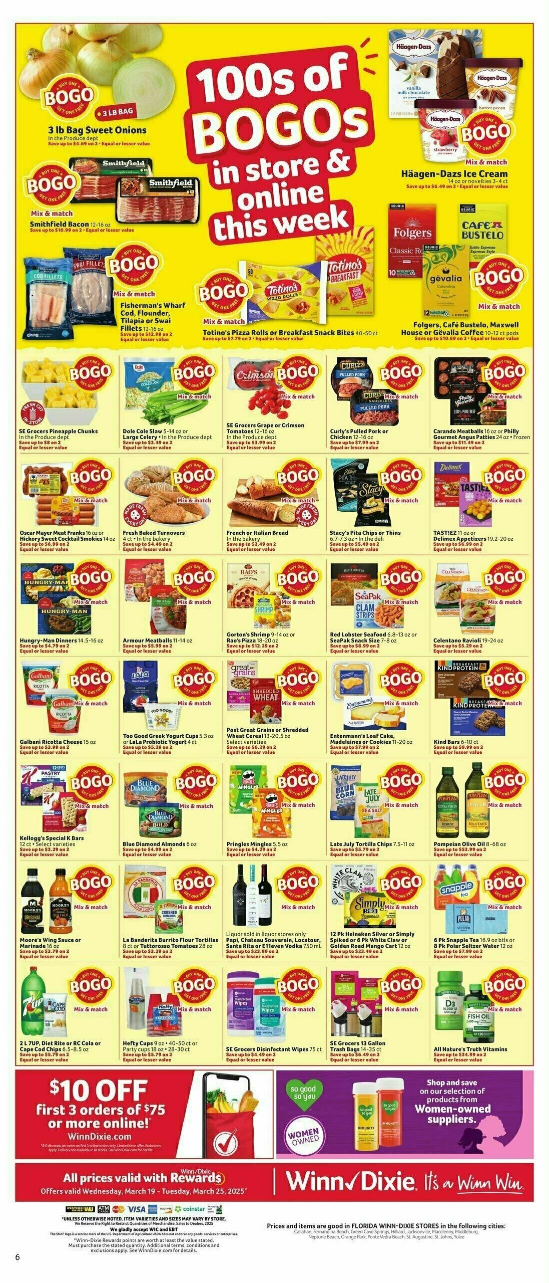 Winn-Dixie Weekly Ad from March 19