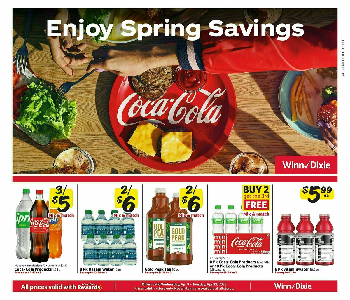 Winn-Dixie Weekly Ad from April 9