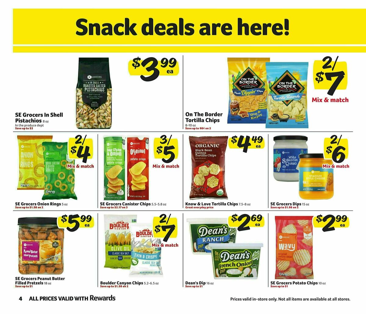 Winn-Dixie Weekly Ad from April 9