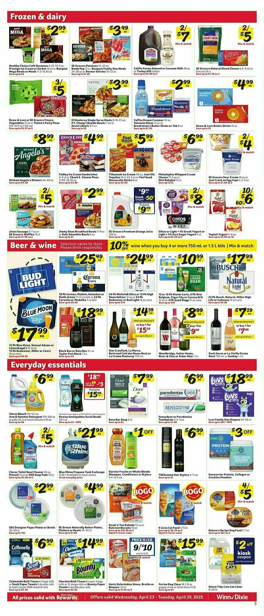 Winn-Dixie Weekly Ad from April 23