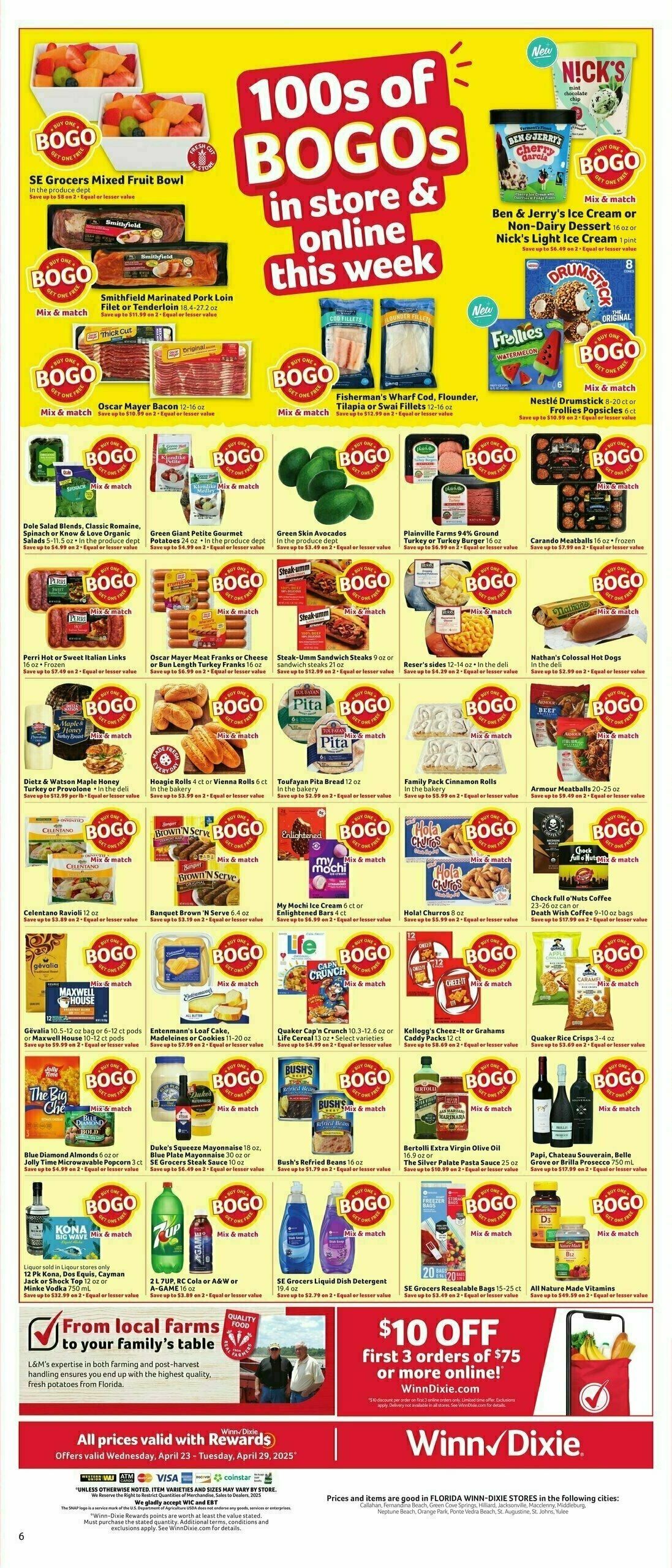 Winn-Dixie Weekly Ad from April 23
