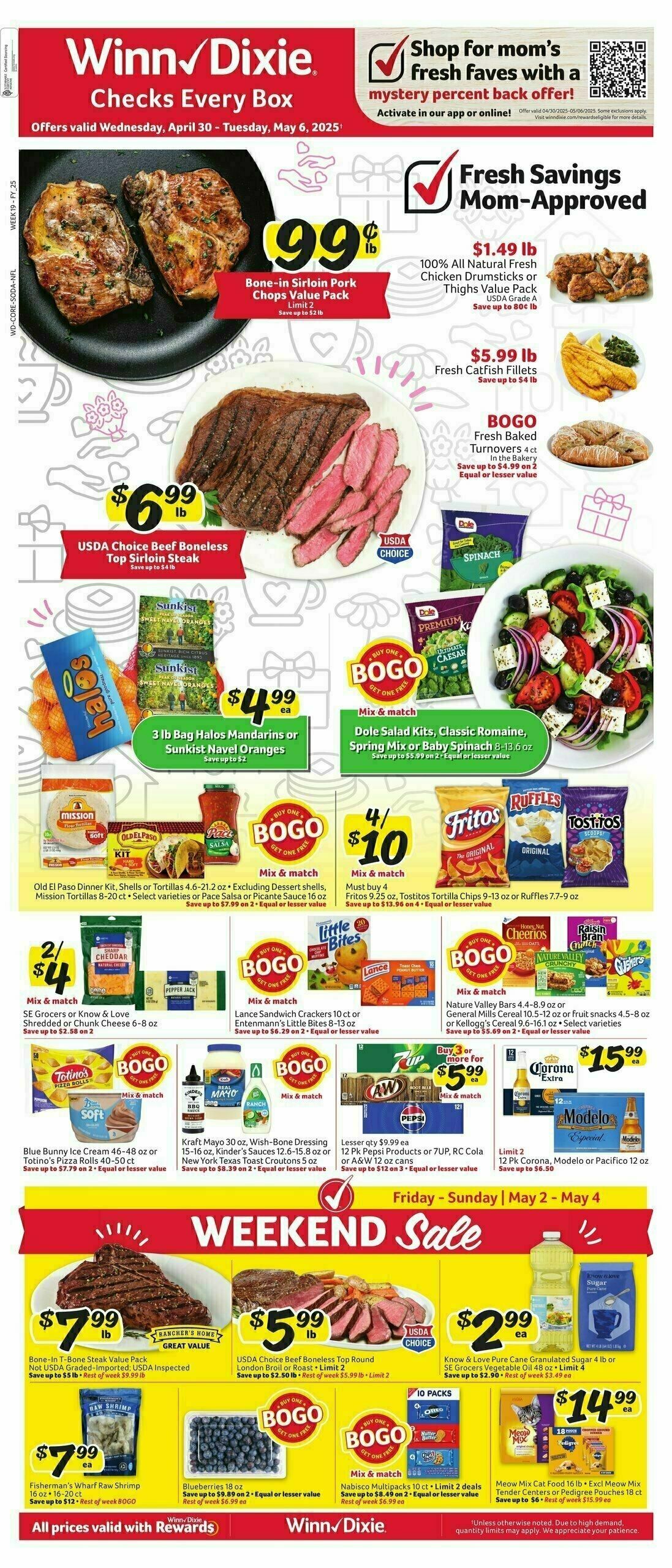 Winn-Dixie Weekly Ad from April 30
