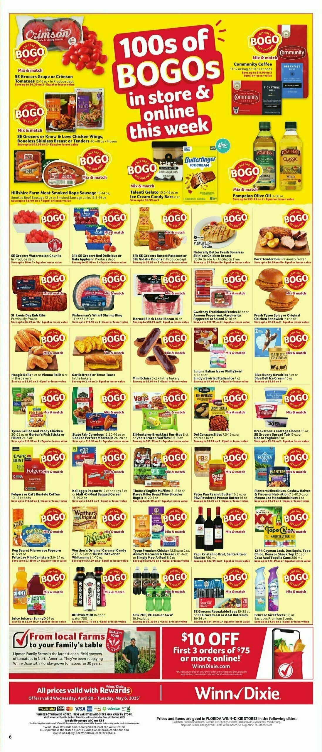 Winn-Dixie Weekly Ad from April 30