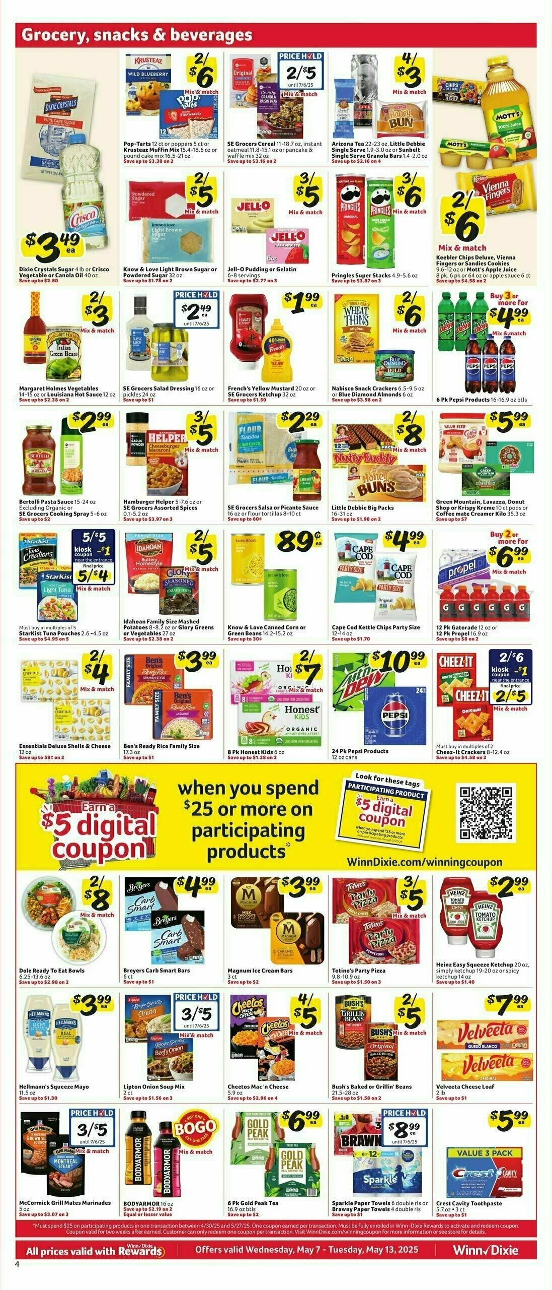 Winn-Dixie Weekly Ad from May 7
