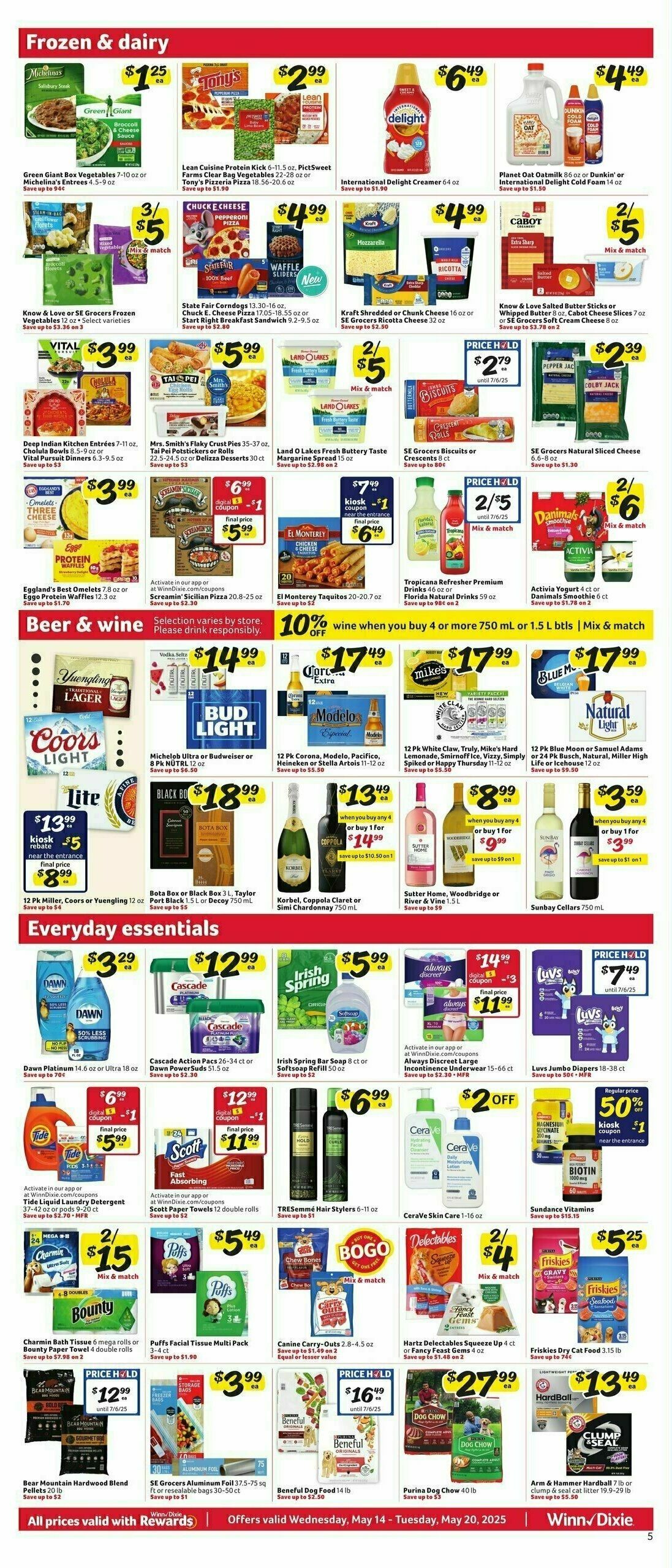 Winn-Dixie Weekly Ad from May 14