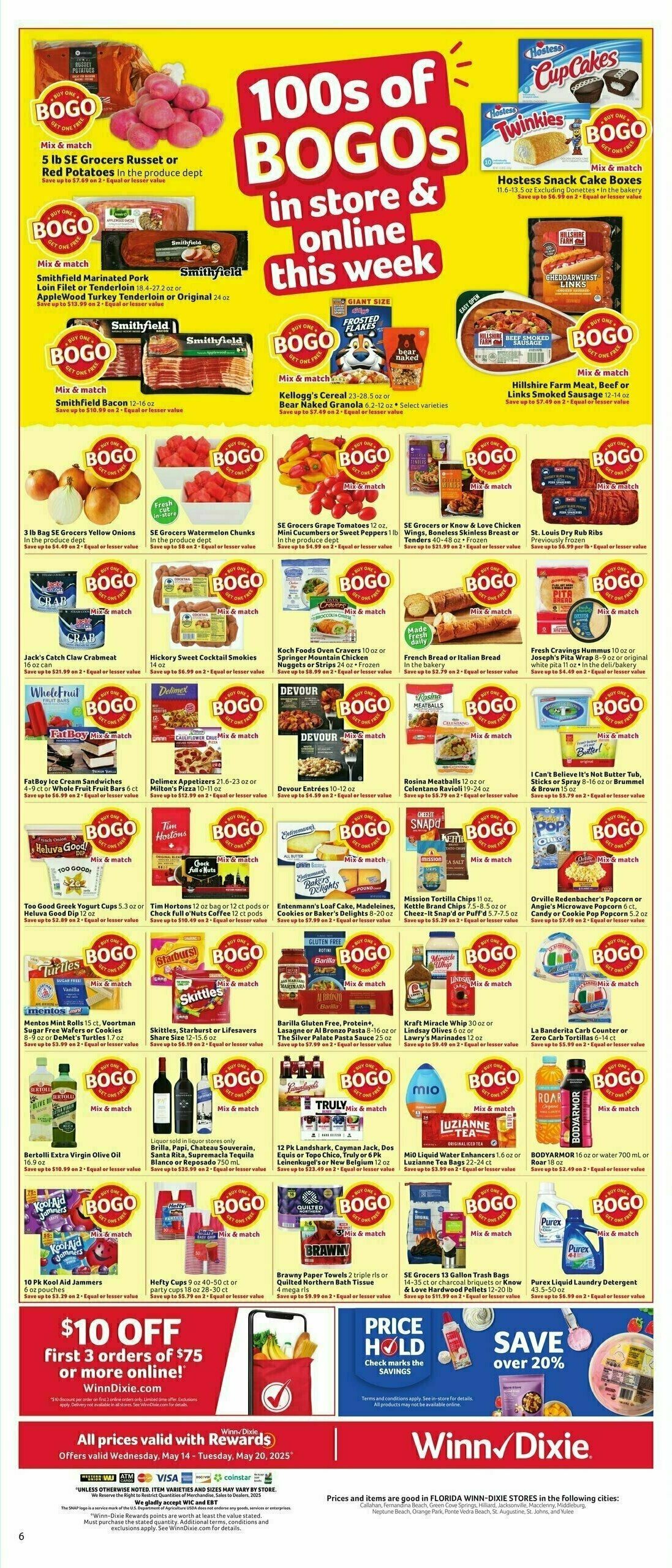 Winn-Dixie Weekly Ad from May 14