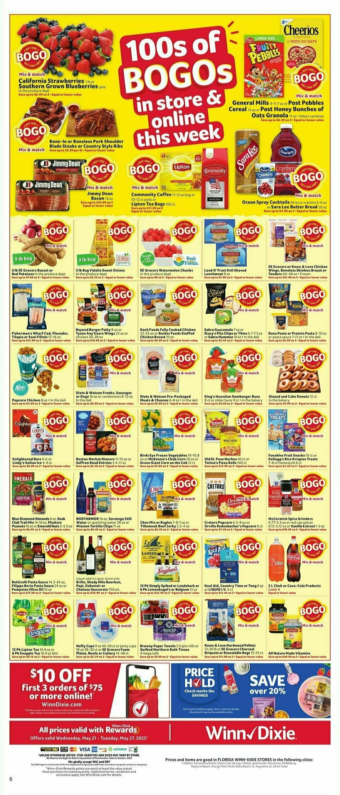 Winn-Dixie Weekly Ad from May 21