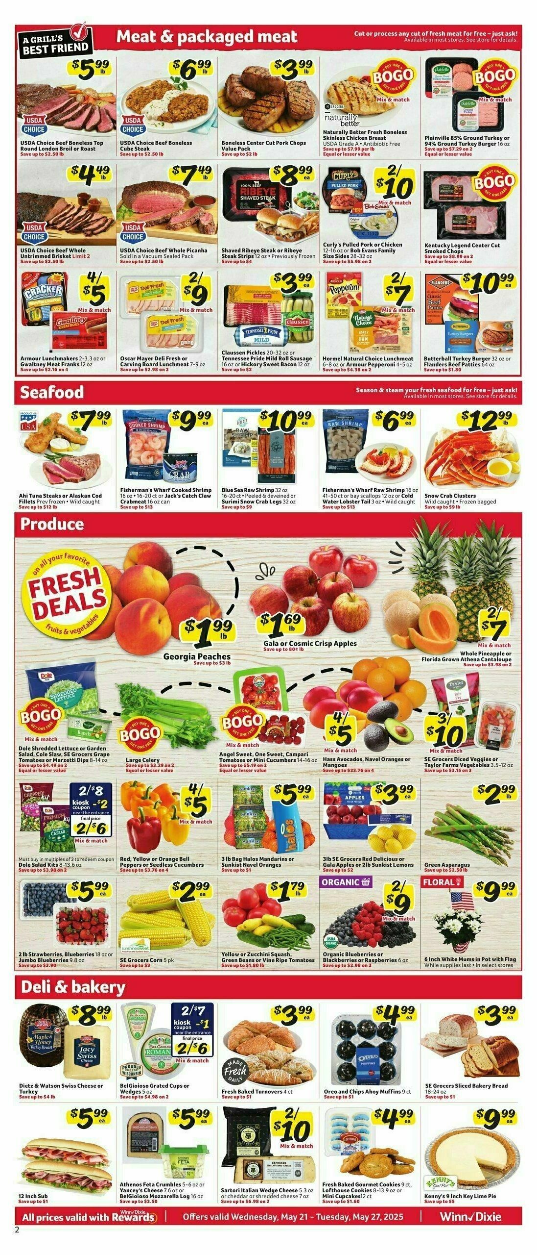 Winn-Dixie Weekly Ad from May 21
