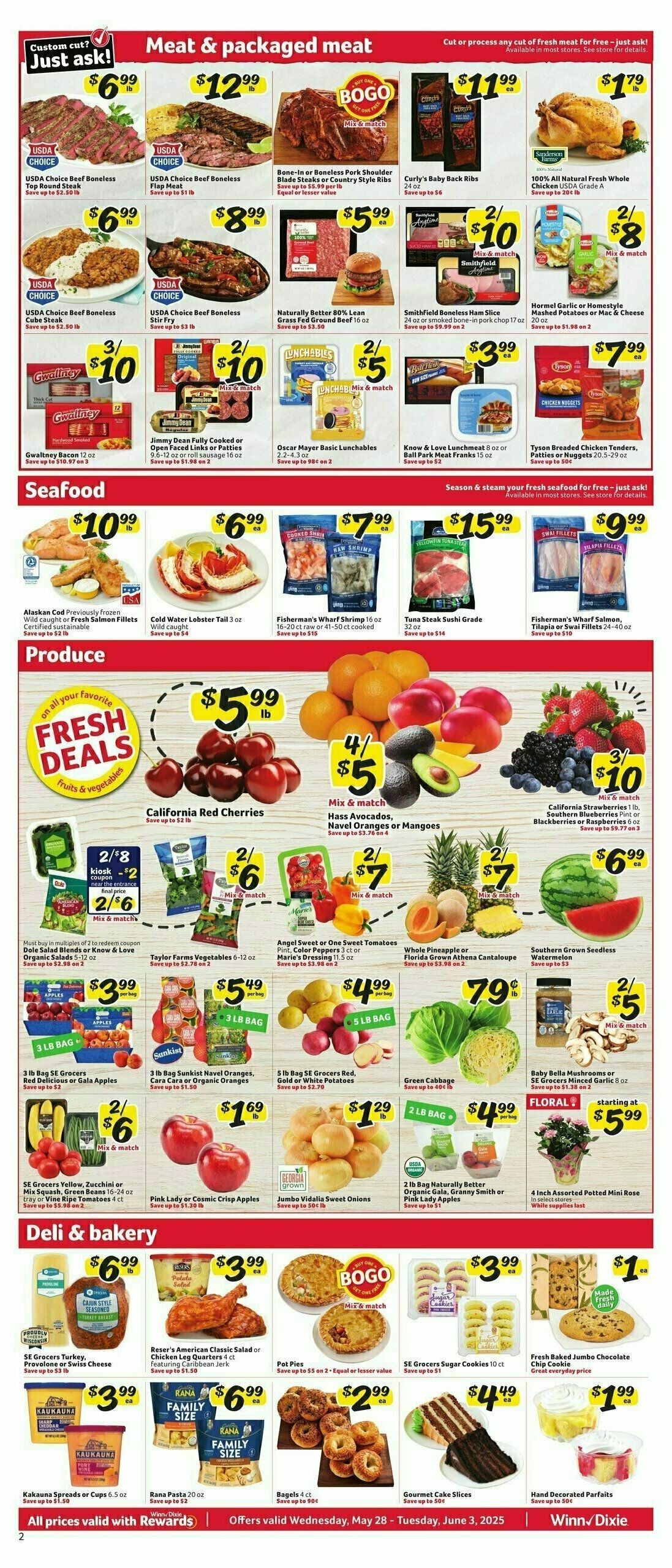 Winn-Dixie Weekly Ad from May 28