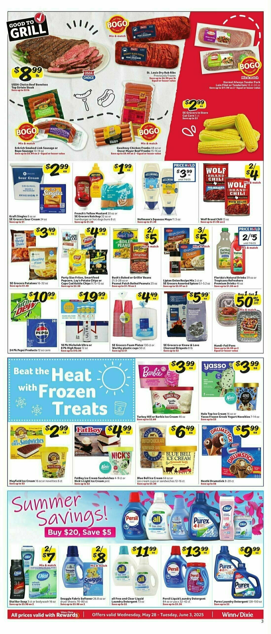 Winn-Dixie Weekly Ad from May 28