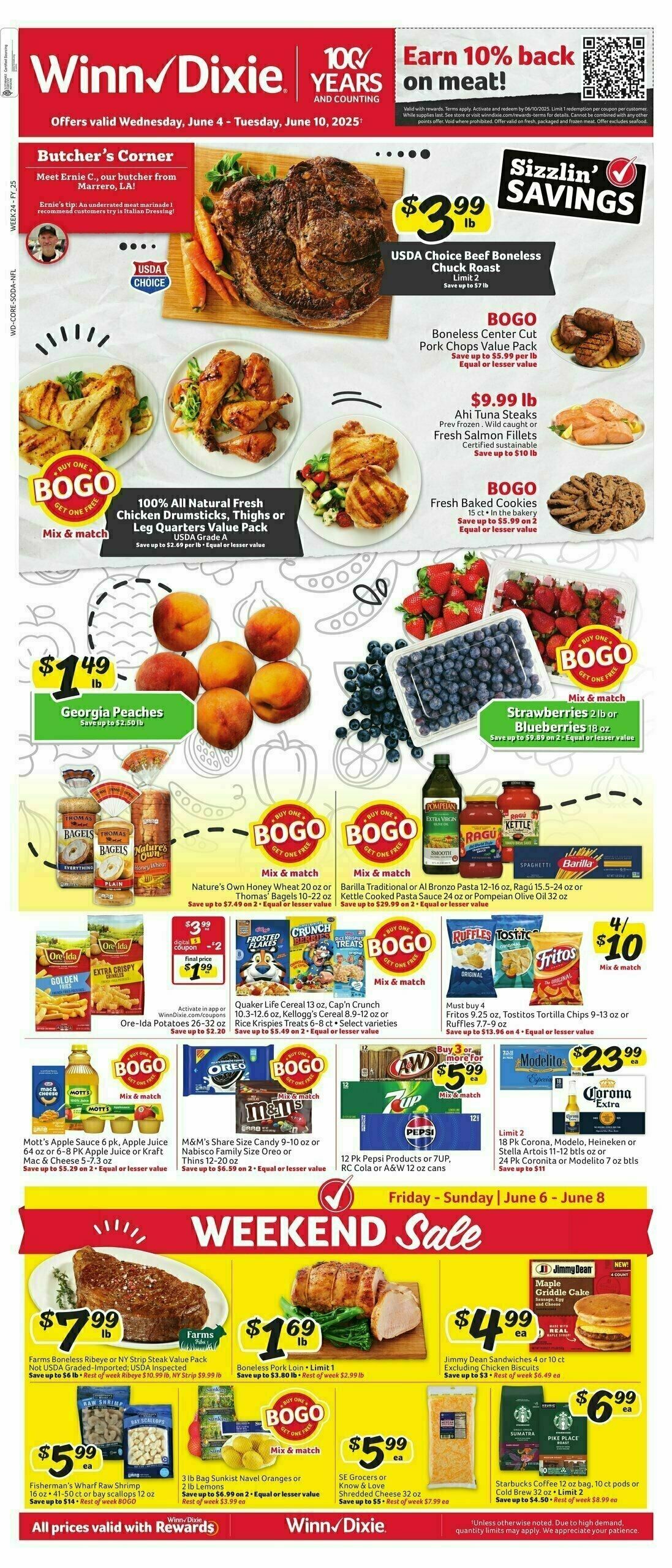 Winn-Dixie Weekly Ad from June 4