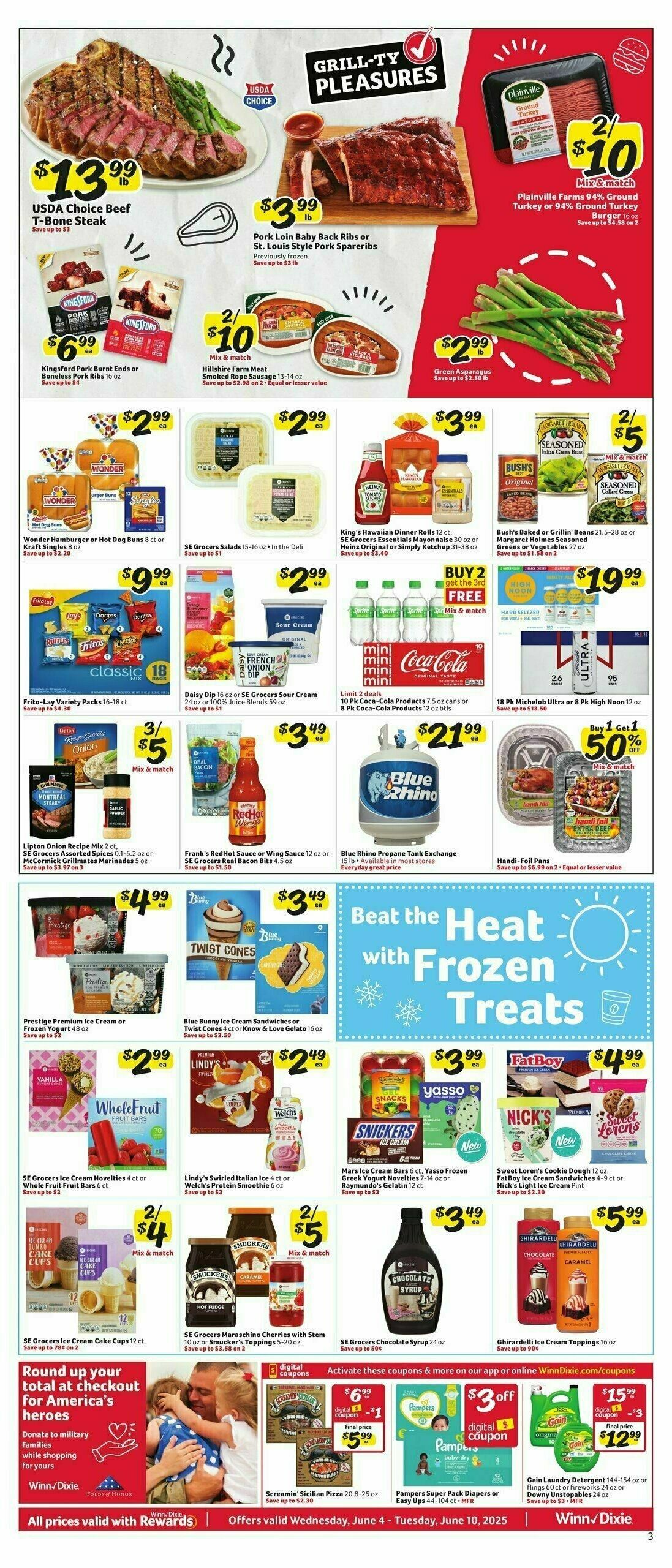 Winn-Dixie Weekly Ad from June 4