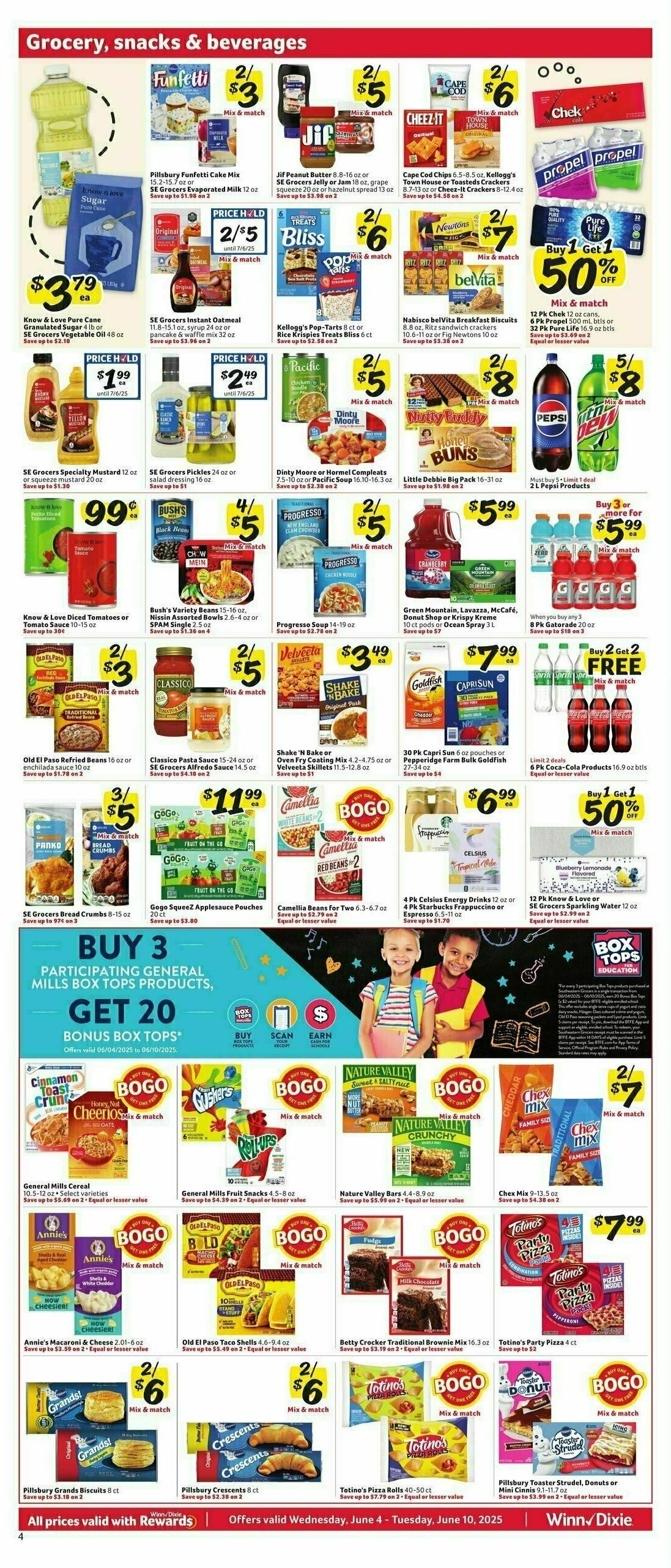 Winn-Dixie Weekly Ad from June 4