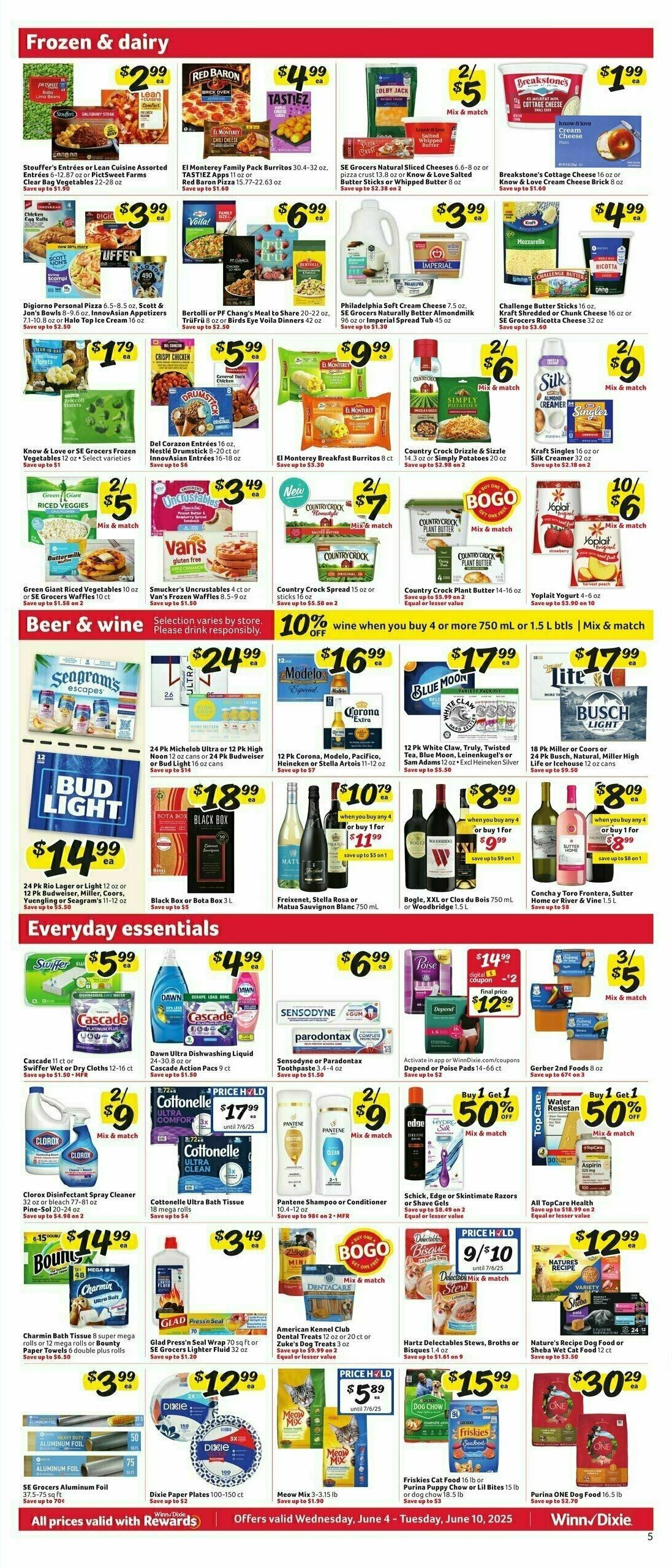 Winn-Dixie Weekly Ad from June 4