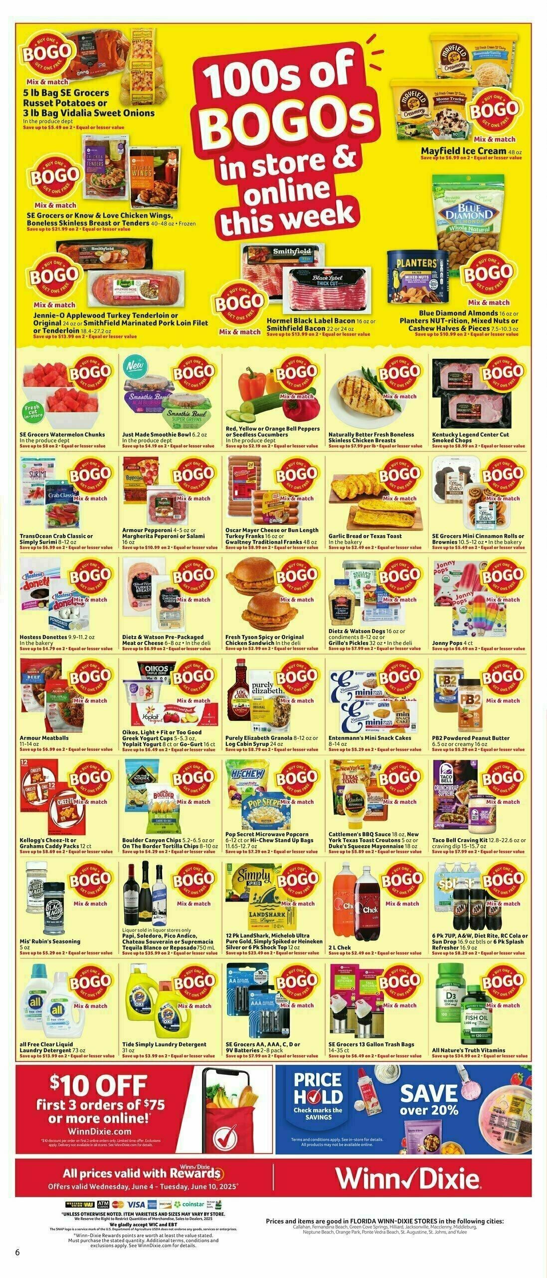 Winn-Dixie Weekly Ad from June 4
