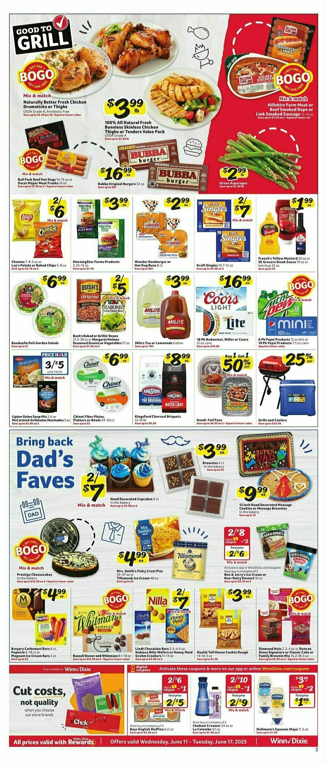 Winn-Dixie Weekly Ad from June 11