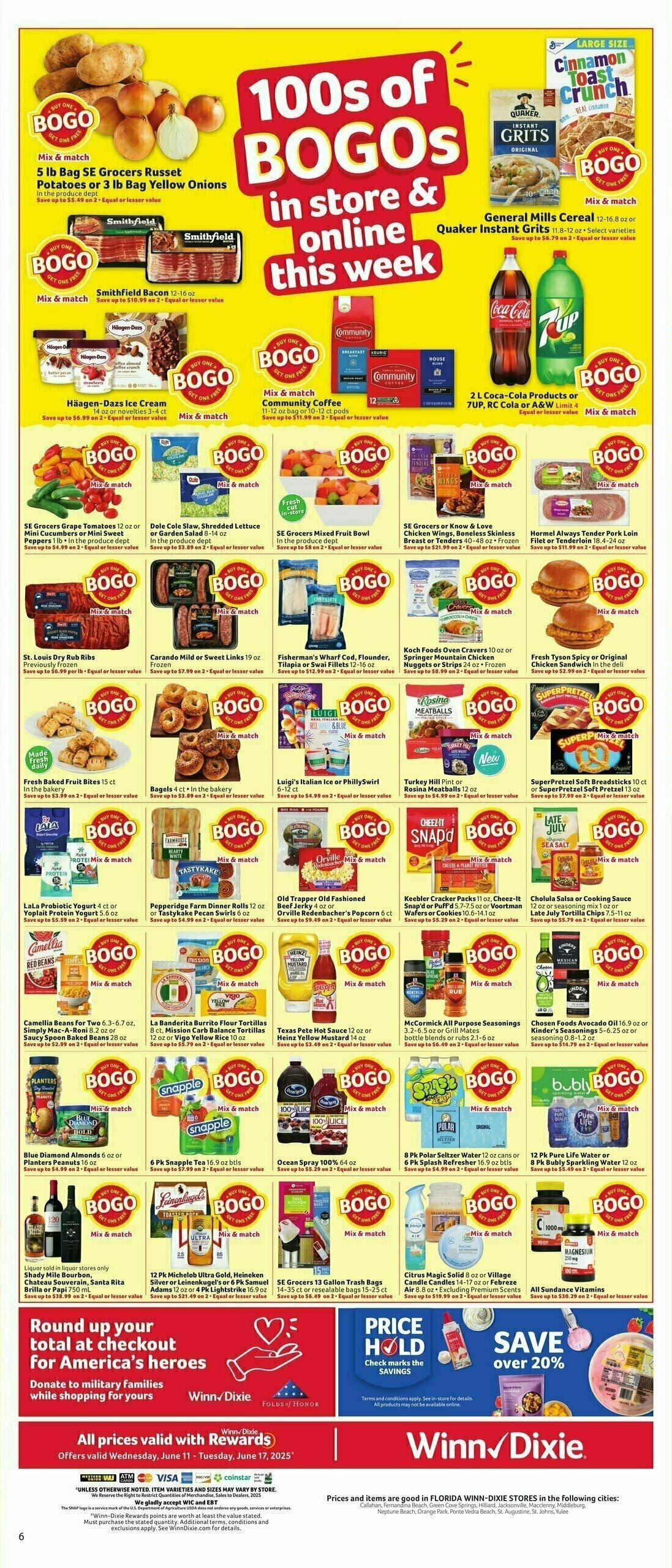 Winn-Dixie Weekly Ad from June 11