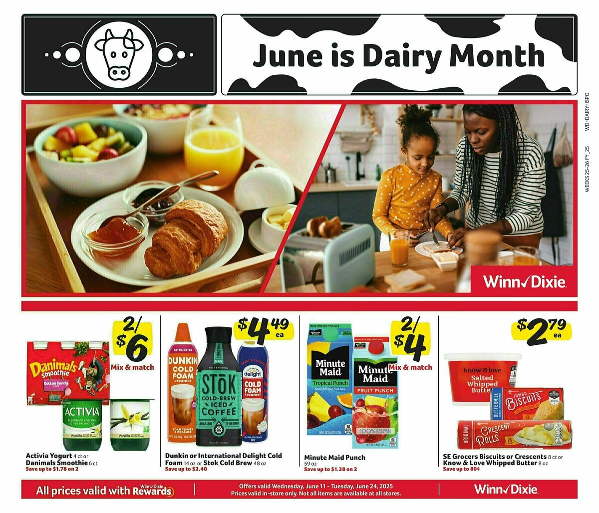 Winn-Dixie Weekly Ad from June 11