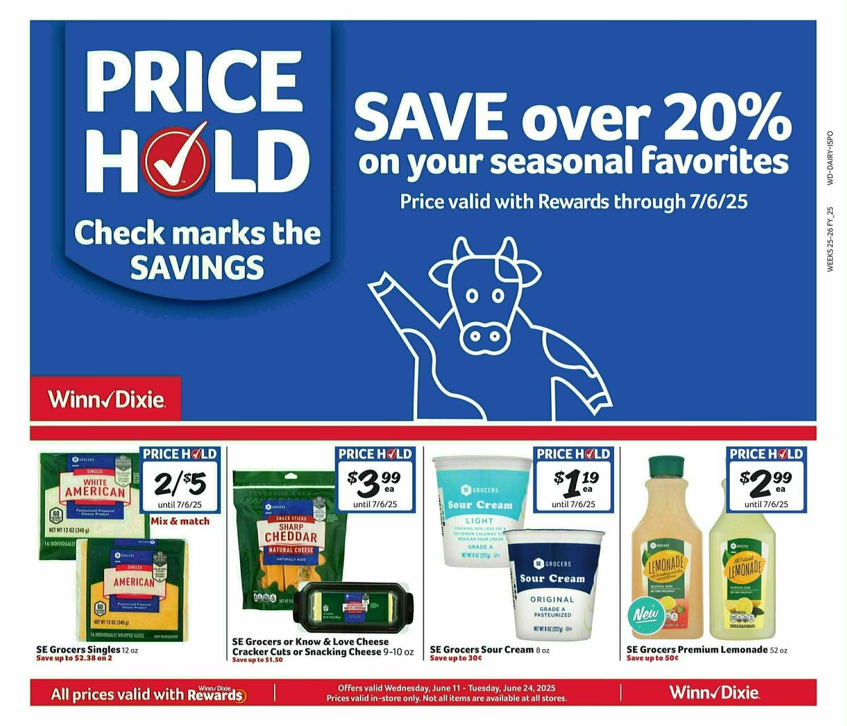 Winn-Dixie Weekly Ad from June 11