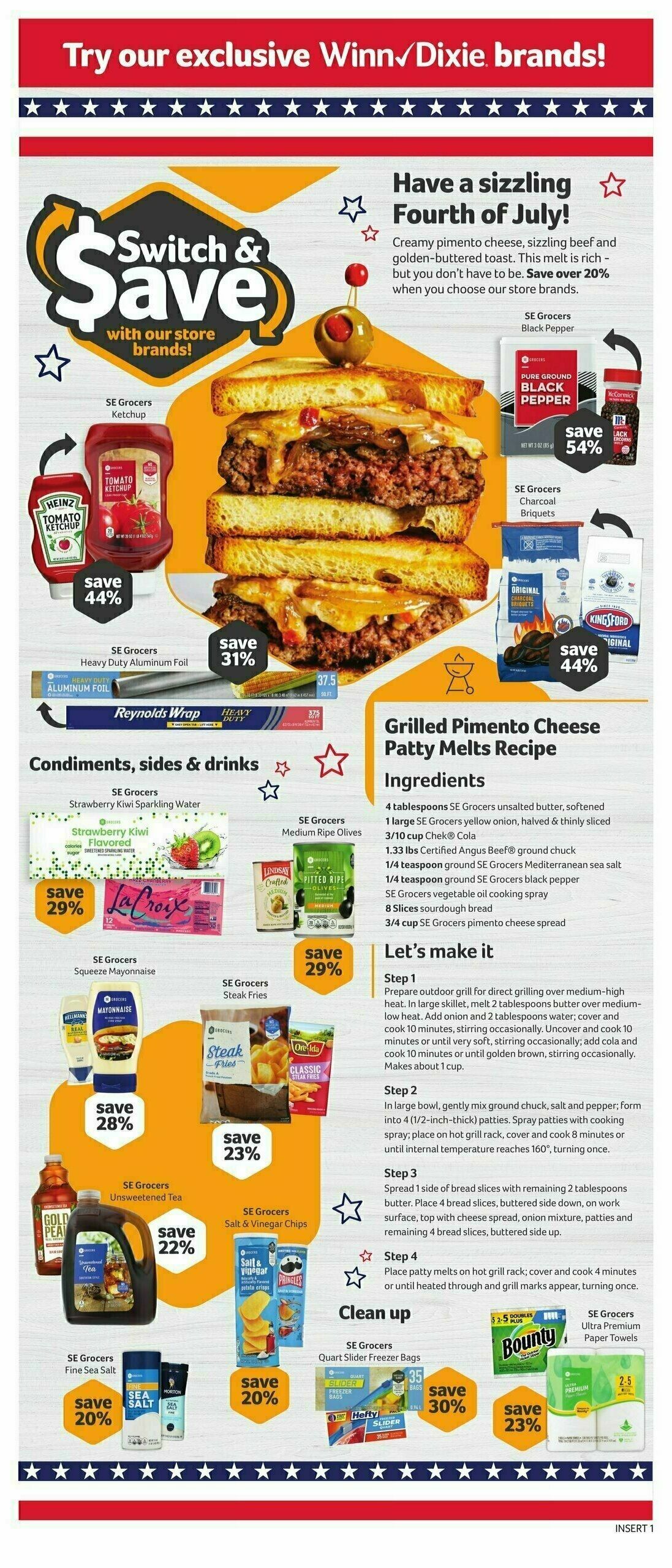 Winn-Dixie Weekly Ad from June 25
