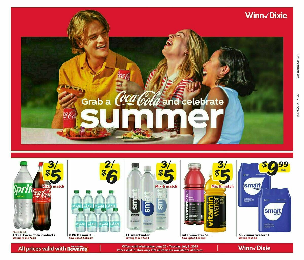 Winn-Dixie Weekly Ad from June 25