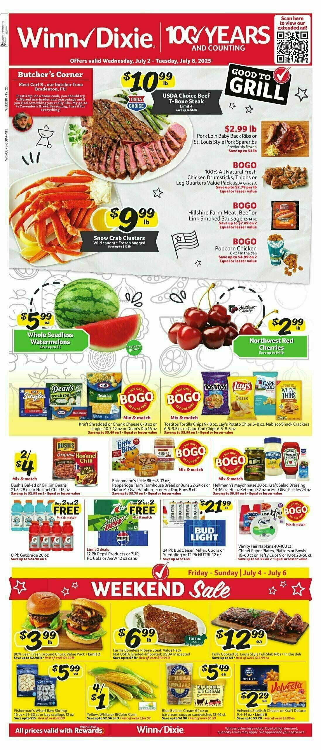 Winn-Dixie Weekly Ad from July 2