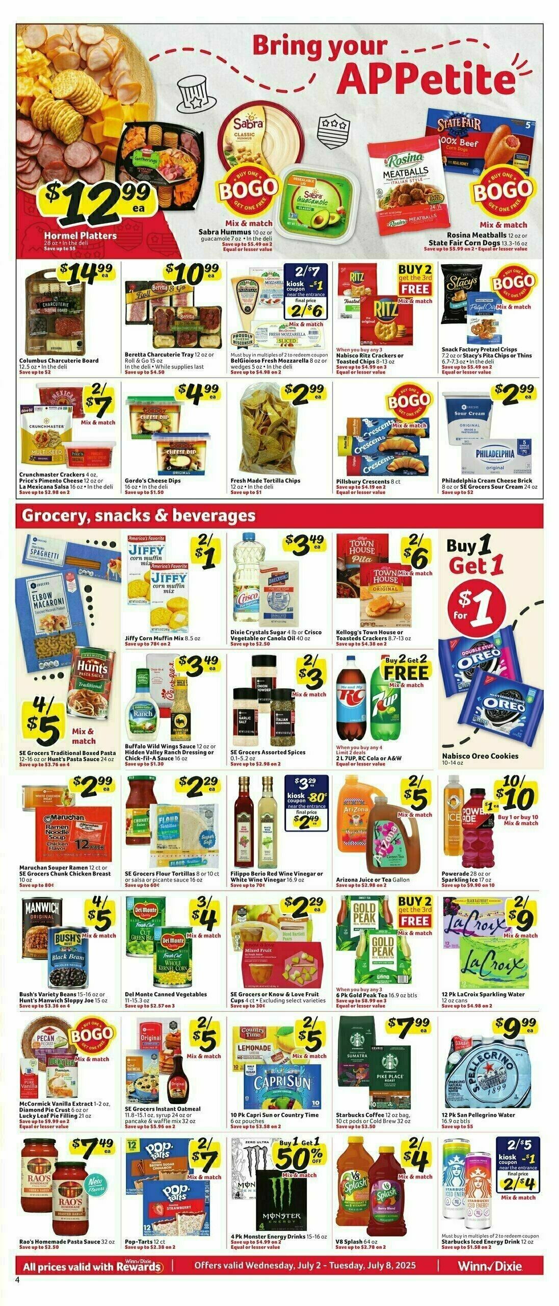 Winn-Dixie Weekly Ad from July 2