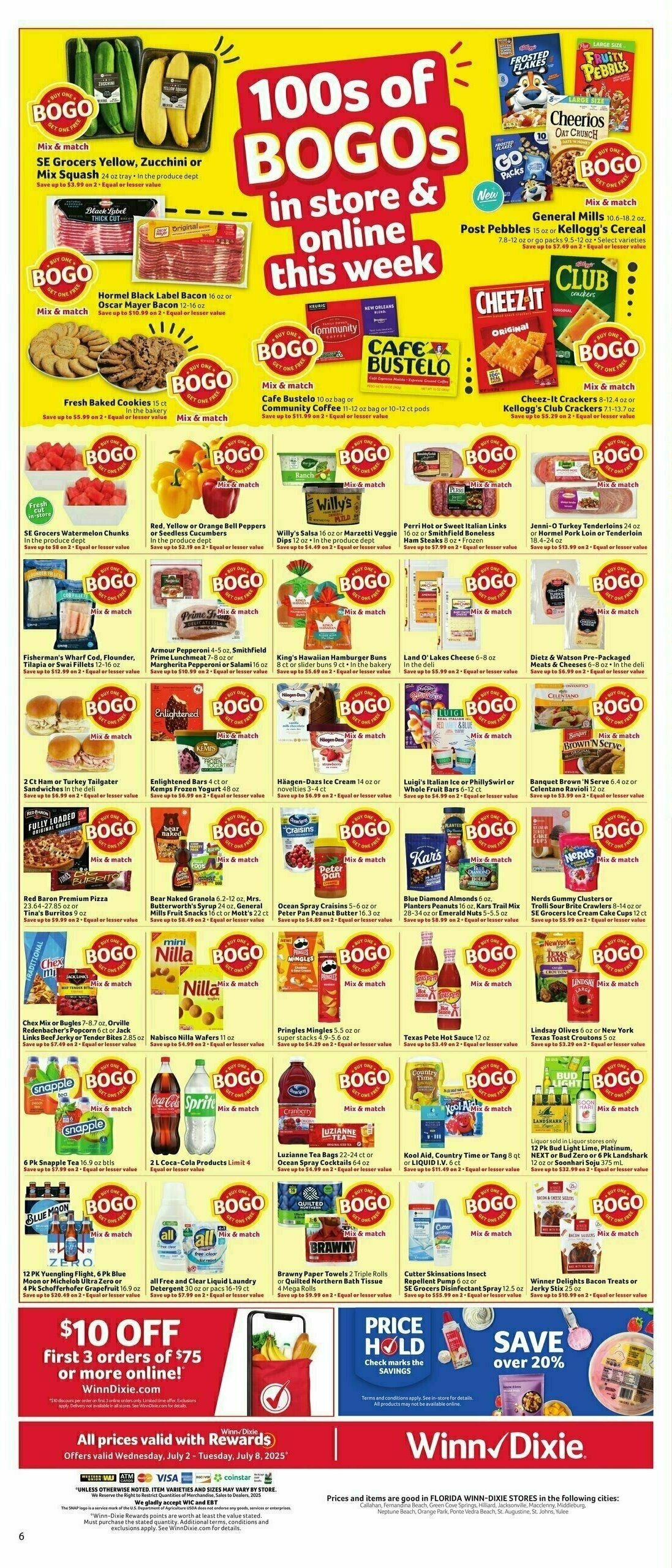 Winn-Dixie Weekly Ad from July 2