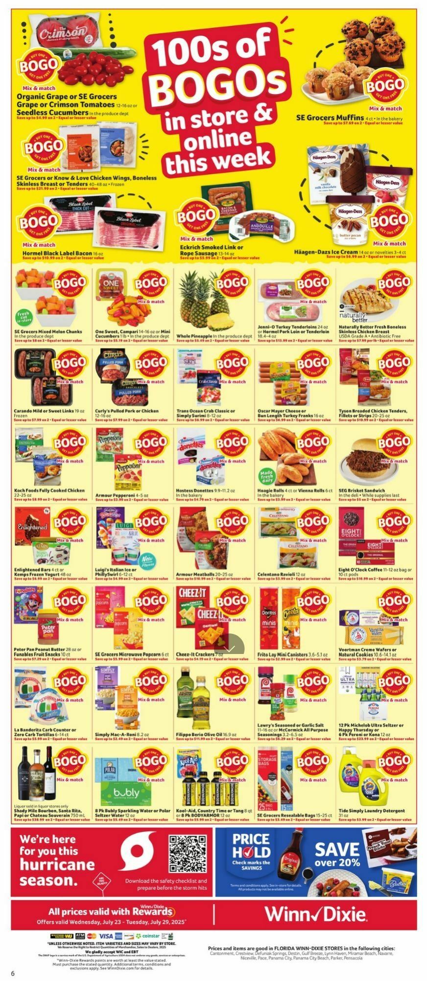 Winn-Dixie Weekly Ad from July 23
