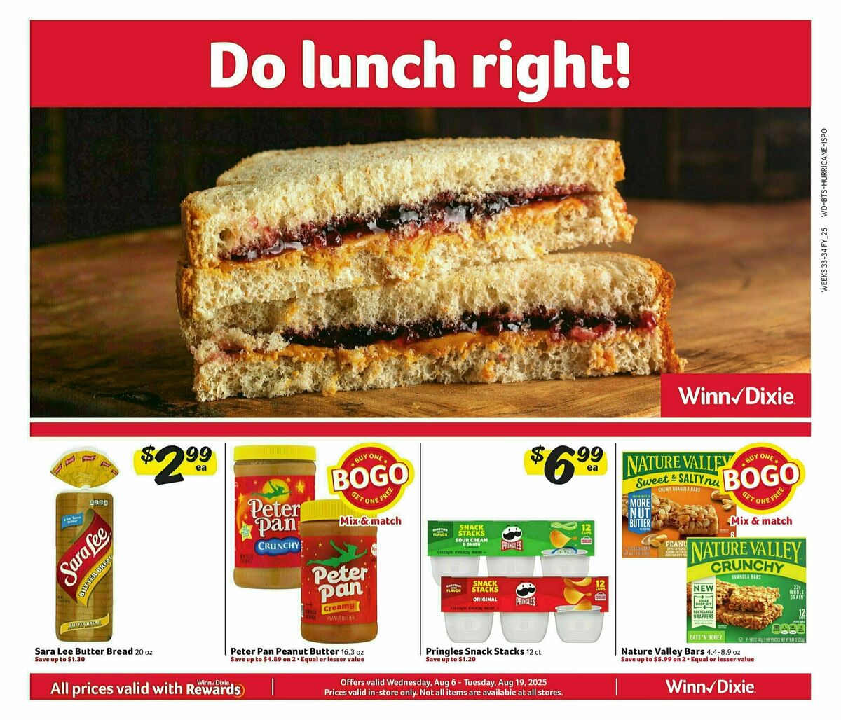 Winn-Dixie Weekly Ad from August 6