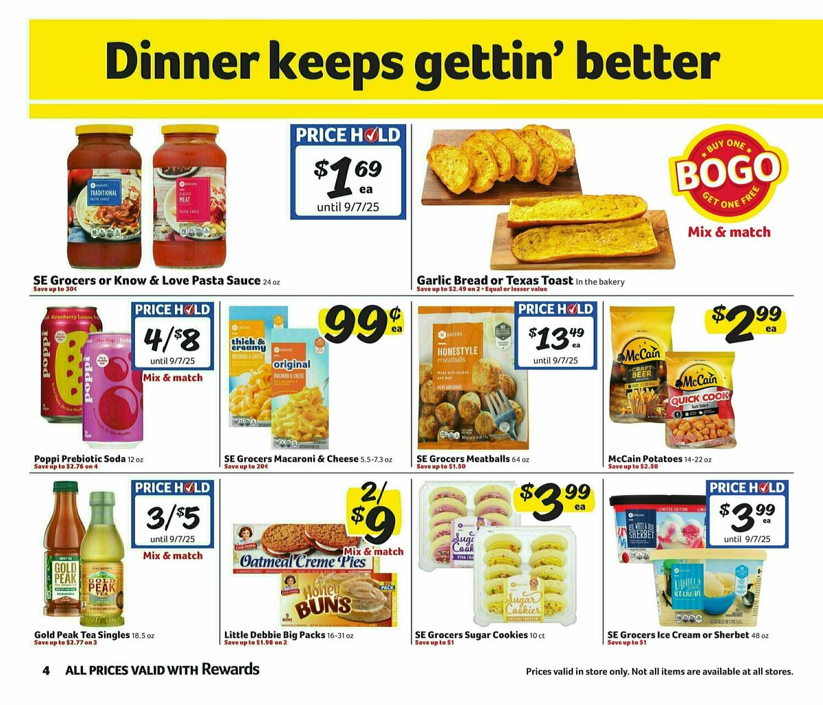 Winn-Dixie Weekly Ad from August 6