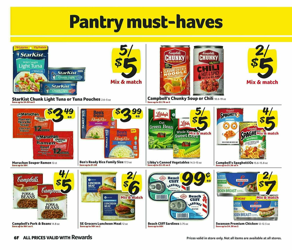 Winn-Dixie Weekly Ad from August 6