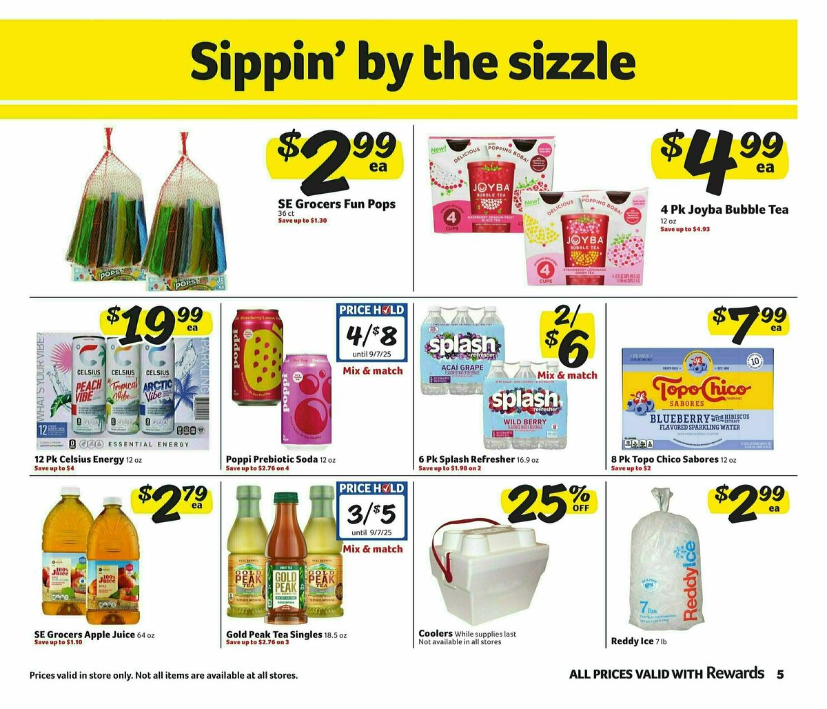 Winn-Dixie Weekly Ad from August 20