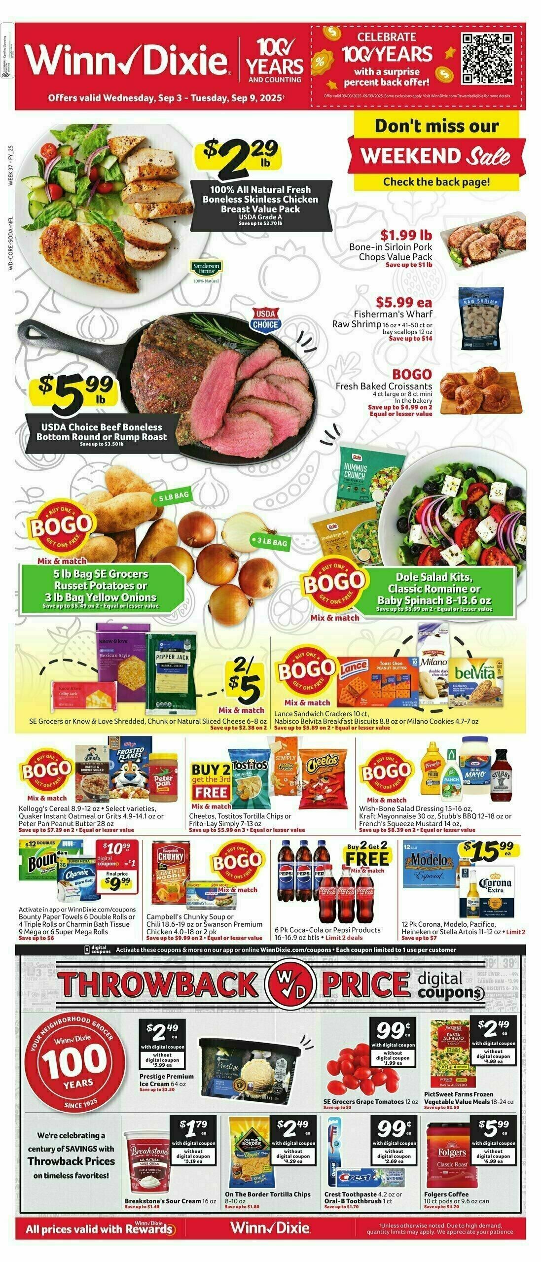 Winn-Dixie Weekly Ad from September 3